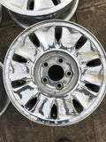 Daimler JAGUAR 16” X300 X308 XJ40 Chrome Turbine Alloy wheels x4 16x7J MNA6113CB