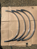 Jaguar XJ40 Stainless steel chrome wheel arch covers trims spats arches